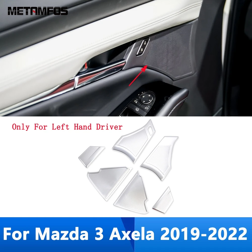 Zvočnik Pokrov Trim Za Mazda 3 M3 Axela 2019-2021 2022 Avtomobilska Vrata, Audio Stereo Zvočnik Okvir Nalepke, Dodatki Avto Styling