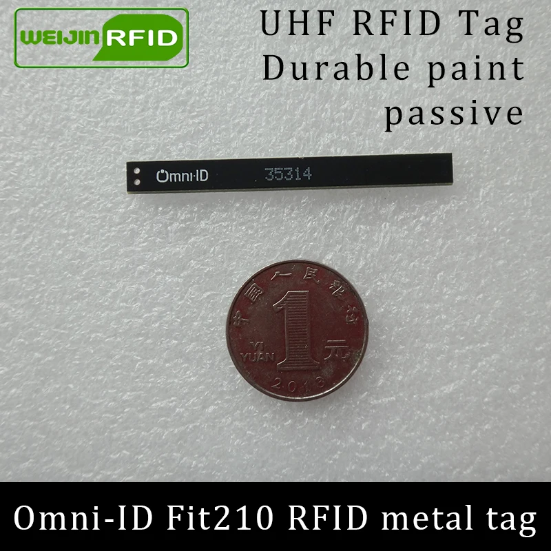 UHF RFID anti-kovinsko oznako omni-ID fit210 fit 210 915mhz 868mhz Tujec Higgs3 EPCC1G2 6C trajne barve za pametno kartico pasivni RFID oznak