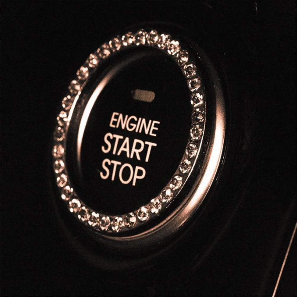 Avto Start Stop Ključ za Vžig Obroč za Ford Explorer EKSPEDICIJO EVOS ZAČETEK C-MAX S-MAX B-MAX ROB Everest