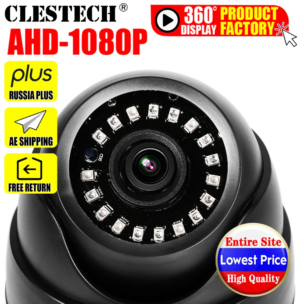 3000TVL Plastično Mini Dome 1080P AHD CCTV Kamere NANO LED Board Video Varnosti HD doma Notranjo 720P 1MP 2MP, Varnost, Nadzor