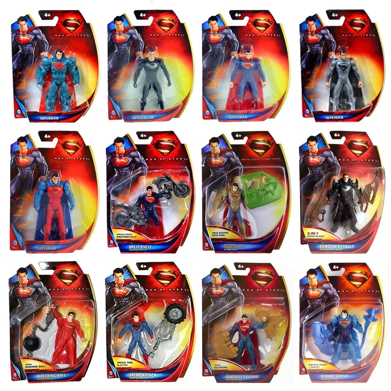 DC & Marvel Super Junak Drobne Anime Slika Dekor Justice League Premično Slika Model Igrača figuric Igrače za Otroke Darilo