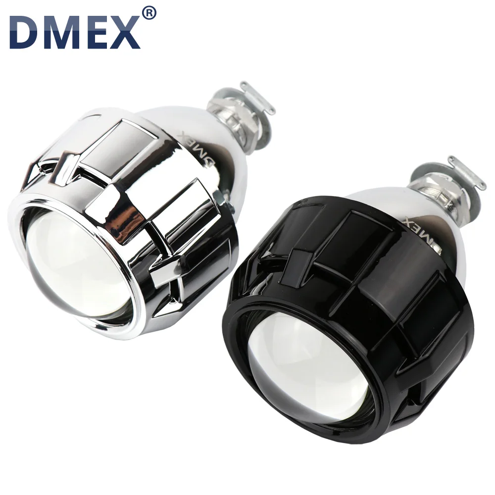 DMEX 2.5 Inch SKRIL Bi-Xenon WST Mini H1 Projektor Objektiv s Plašč, Primeren Za H4 H7 Avtomobilski Žarometi, LHD RHD