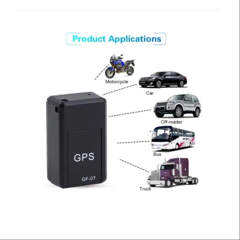 2024 nove Magnetne GF07 GPS Tracker Naprave GSM Mini Sledenje v Realnem Času Lokator GPS Avto, motorno kolo, Daljinski upravljalnik za Sledenje Zaslona