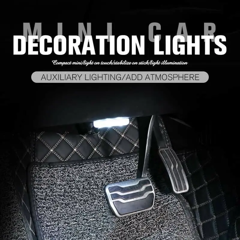 5V Avto LED Dotik Osvetlitev Brezžični Notranje Luči Auto Streho in Strop Branje Svetilke za Vrat Stopala Trunk Škatla za Shranjevanje USB Polnjenje