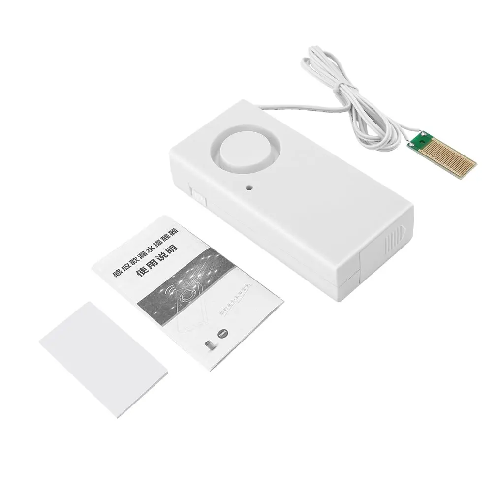 Prepuščanje vode Alarm Detektor 120dB Vode Alarm Leak Senzor za Zaznavanje Poplav Opozarjanje na Prekoračitev Home Security Alarmni Sistem