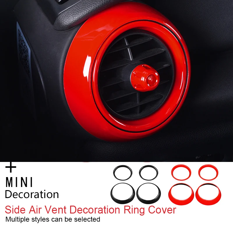 Rdeča klimatske naprave air outlet dekorativni pokrov Za M 1 Coope r I J C W F 55 56 F F 57 Avto notranje spremembe dodatki