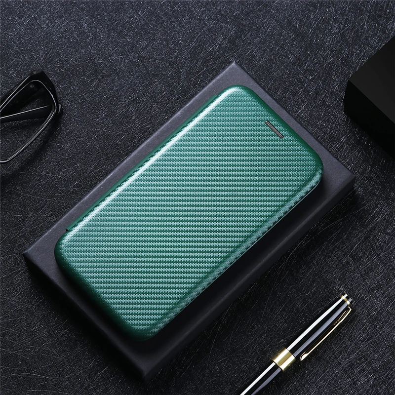 Za DOOGEE X95 N20 Pro N30 Luksuzni Ogljikovih Vlaken Flip Magnetni Usnjena torbica za Doogee N30 X96 Pro X95 Telefon zaščitni Pokrov
