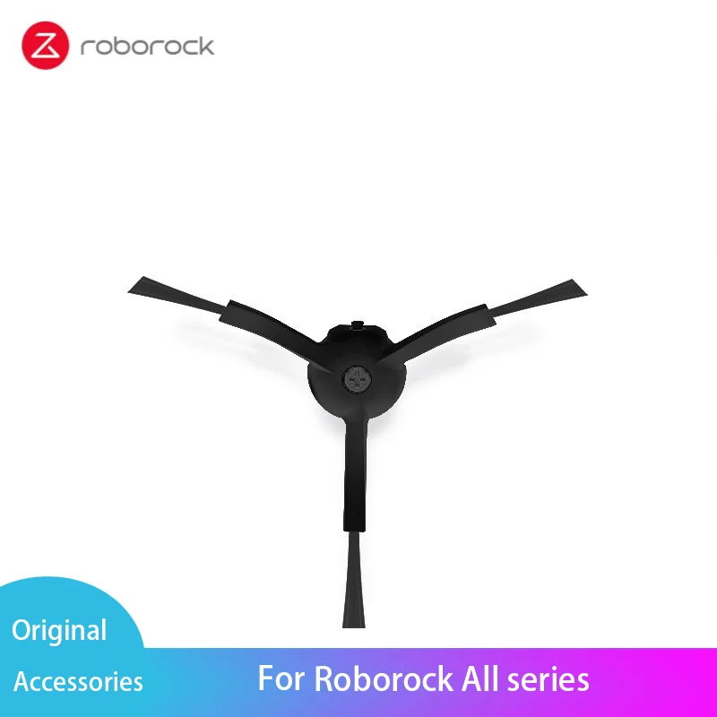 Originalno dodatno Opremo za Roborock S5 Max/S6/S6 Pure/S7 Robot Vacuum strani krtačo 2 kos（black）