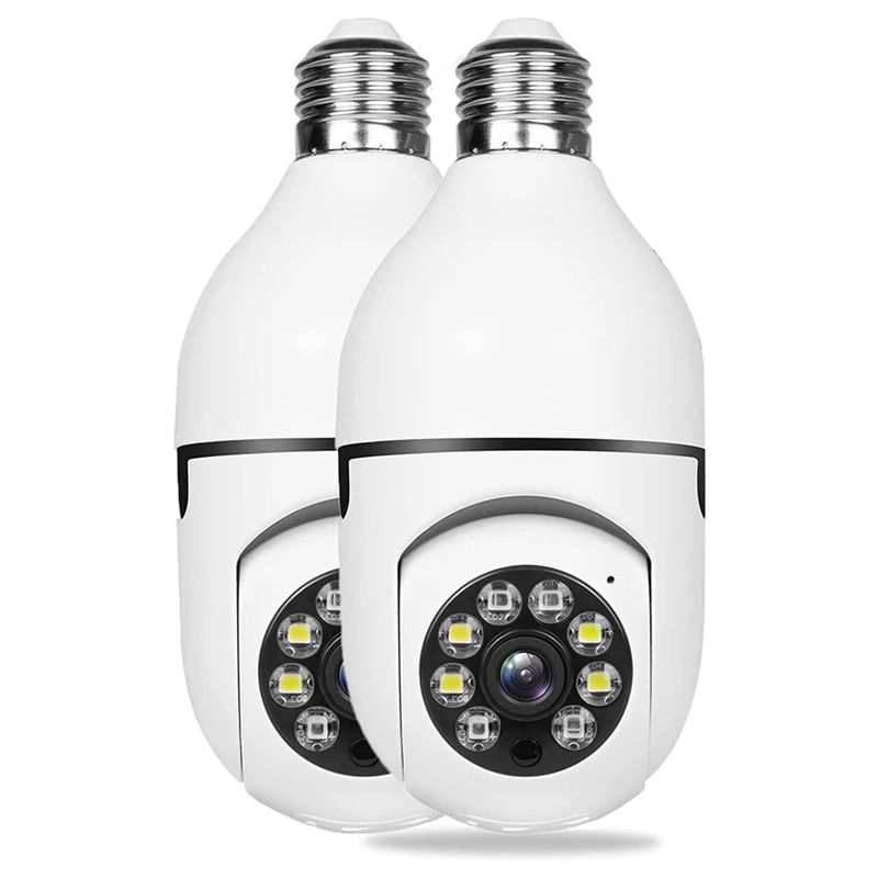 Žarnica Kamera, Wifi Prostem, 1080P E27 Žarnica Fotoaparat Varnostne Kamere, Notranji 360Degrees Doma Varnostne Kamere