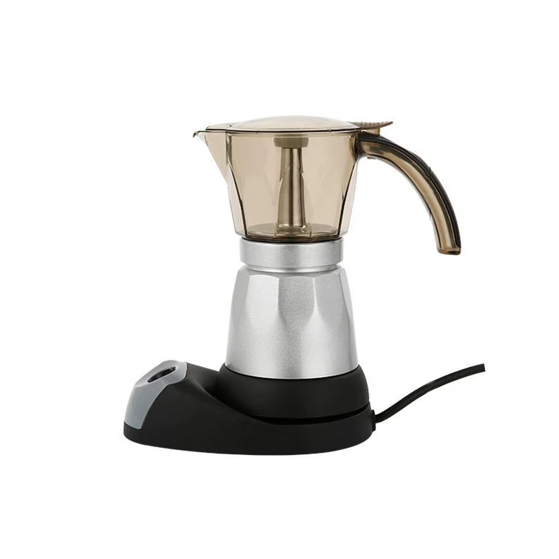 3cup /6cupl Prenosni Električni aparat za Kavo iz Nerjavečega Jekla Espresso Kavo Kavo Kavo Pot, Za Domači Kuhinji Orodja EU Plug