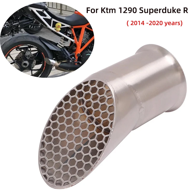 Za Ktm 1290 Super DUKE R 2014-2020 Motocikel Spremenjen Izpušni Glušnik Sredini Povezavo Cevi Motokros Motocikel Izpušne Cevi