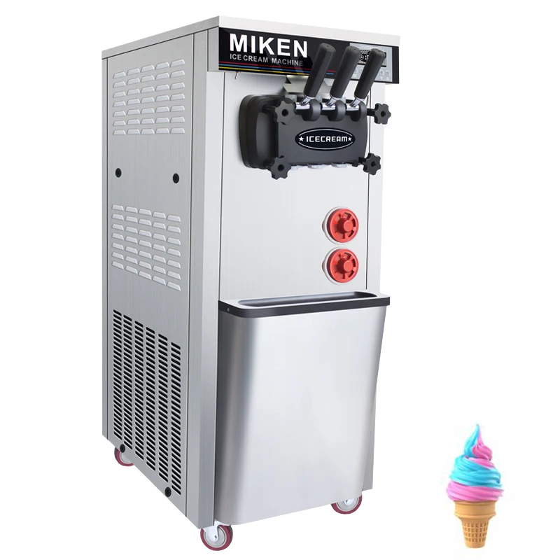 Vertikalni Sladoled Oblikovalci, Velike Zmogljivosti, Sladoled, Prodajni Avtomati, iz Nerjavnega Jekla Mehka Sladoled Pralni 110V 220V