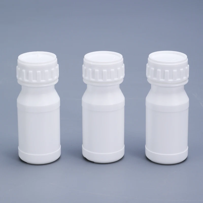 10Pcs Prazno Mini Okrogla Steklenica Z navoj Hrana Razred Materiala Povratne Steklenice Za Tabletke Tekoče Neprepustne
