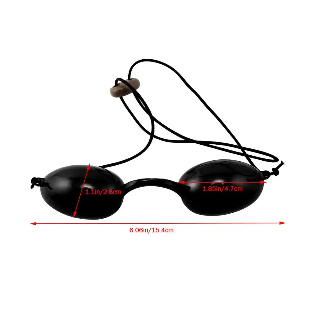 Zaščita oči Eyepatch UV Zaščito zaščitna Očala, Strojene Spa Varnosti Oči Obliži z Nastavljivo Vrv