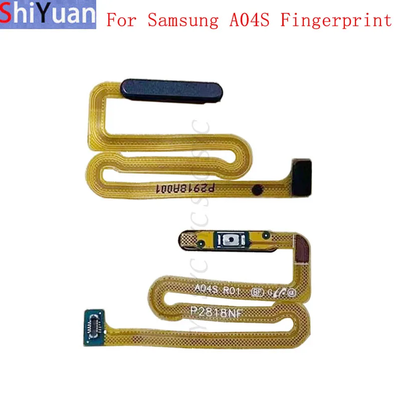 Prstnih Senzor Gumb Flex Kabel Trak Za Samsung A04S A047 Vklop / Izklop Touch Senzor Flex Nadomestni Deli