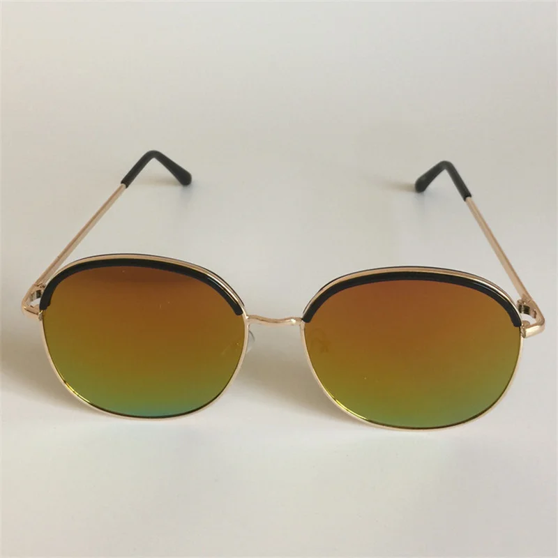 Blagovne znamke Oblikovalec sončna Očala Zlitine Oversize Okvir sončna Očala Anti-UV zaščitna Očala Barvni Film Očala Goggle Adumbral A++