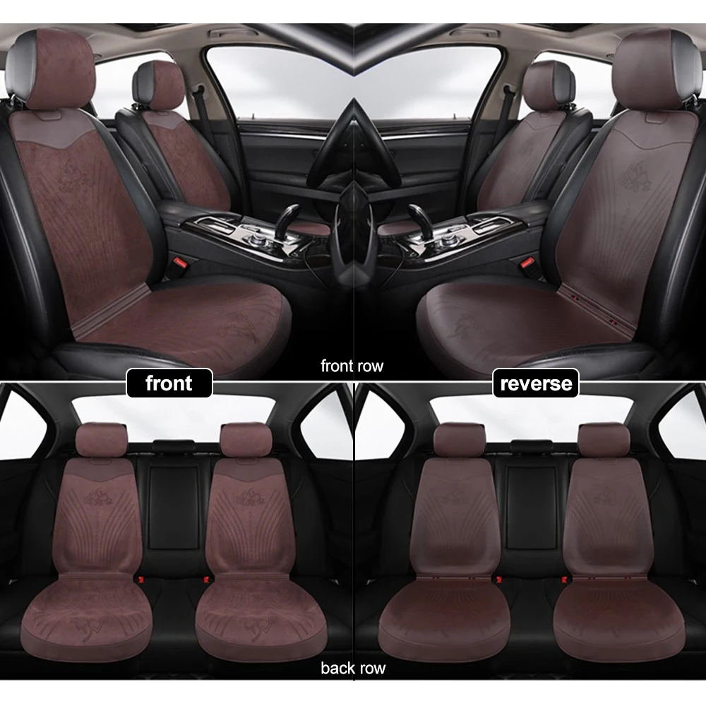 Za Toyota Camry Hybrid Corolla Križ Prius Prime Prius v Avtomobilskih Sedežnih prevlek Dodatki, Luksuzne Antilop Dihanje Odporne na Obrabo