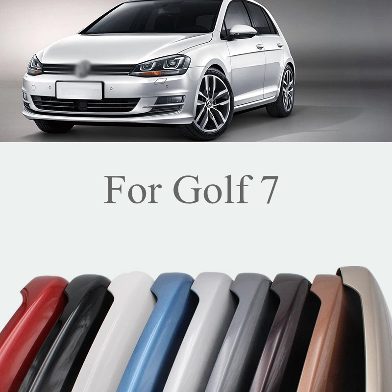 Za Volkswagen Golf 7 2014 2015 2016 2017 2018 MK7 vzvratno ogledalo shell barve svetlo črno ogledalo lupini kritje Zunanjih Delov