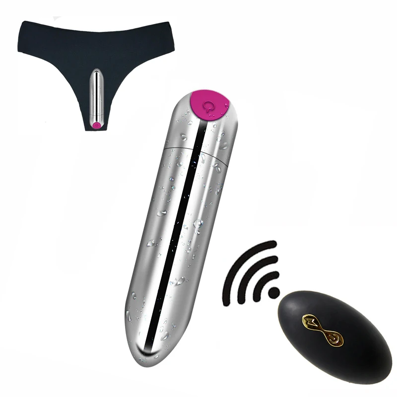 Brezžični Daljinski Upravljalnik Vibrator Za Klitoris Stimulator Vaginalne Bullet Erotični Vibratorji Vibracijske Hlačke Jajca Sex Igrače Za Ženske