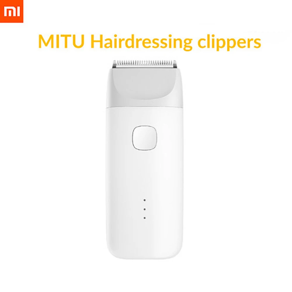 Mitu Xiaomi Električni Baby Hair Trimmer IPX7 Nepremočljiva Tousle Rezanje Tihi Motor Za Otroke MIJIA Električne Clipper