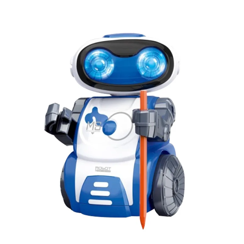 Električni Ples Robot Igrača LED Luči, Glasba, Ples Robot čezmejnih Toy Model