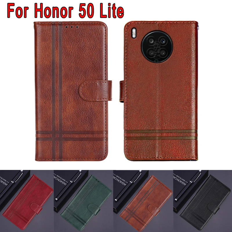 Honor50 Novo Flip Usnje Telefon Kritje Za Čast 50 Lite Primeru Magnetne Kartice Denarnice Zaščitnik Etui Knjige Za Čast 50Lite Primeru Vrečko