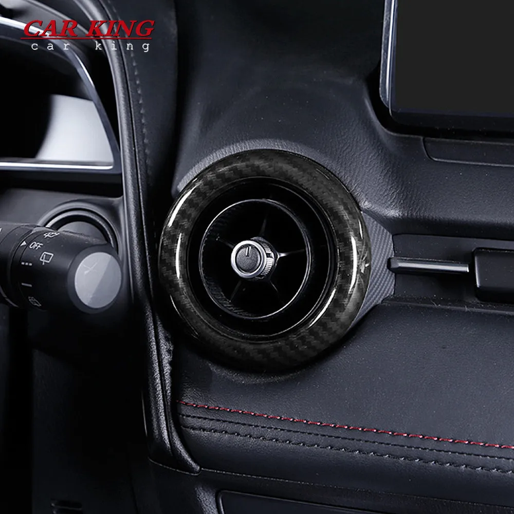 Za Mazda 2 Demio DL Limuzina DJ Hatchback 2015 2016 2017 ABS, Centralno konzolo klimatska Naprava Vtičnico Obroč izstopu Zraka Pokrov Trim