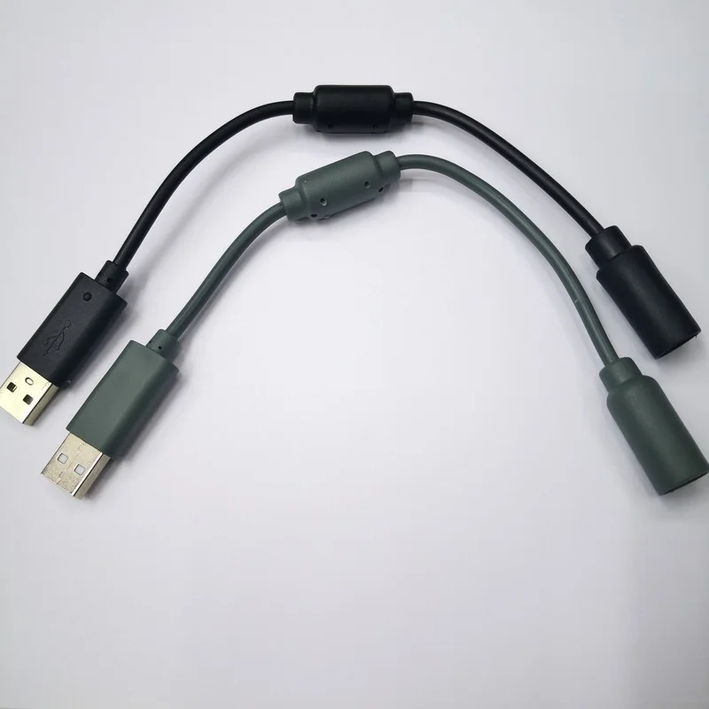 Žično Krmilnik Ločitev Kabel USB Vodilo za Xbox 360 Black Brand New Visoke Kakovosti Žično Krmilnik USB Breakaway Kabel Kabel
